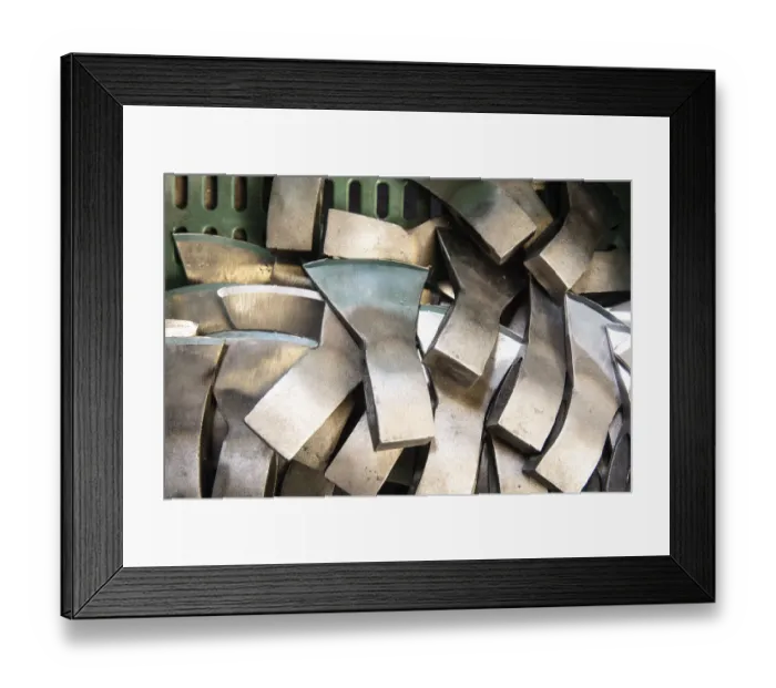 Framed Print : Axeheads DP175985