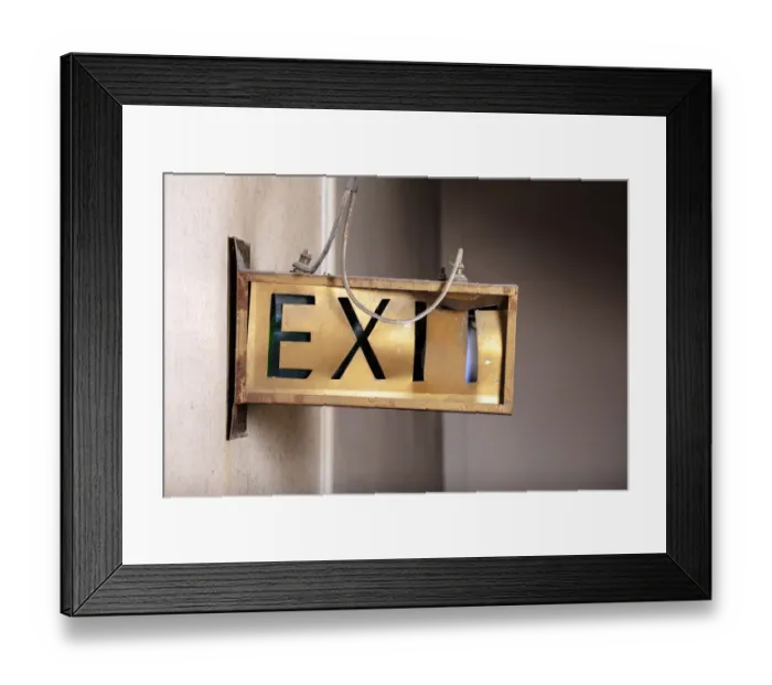 Framed Print : On the way out DP234018 Framed Print : On the way out DP234018