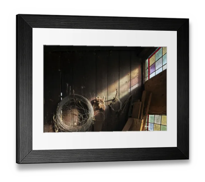 Framed Print : Stained glass DP248605