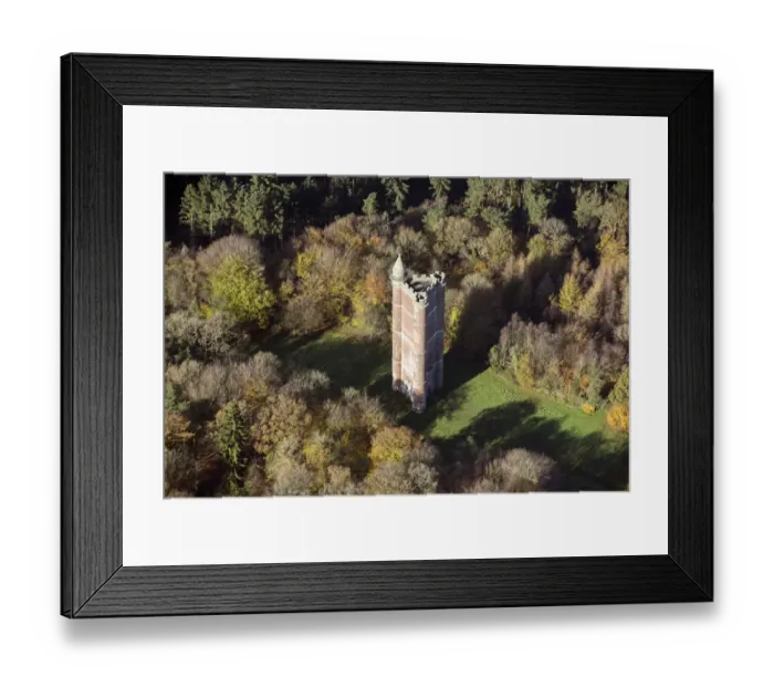 Framed Print : Stourhead Alfreds Tower 33398_025 Framed Print : Stourhead Alfreds Tower 33398_025