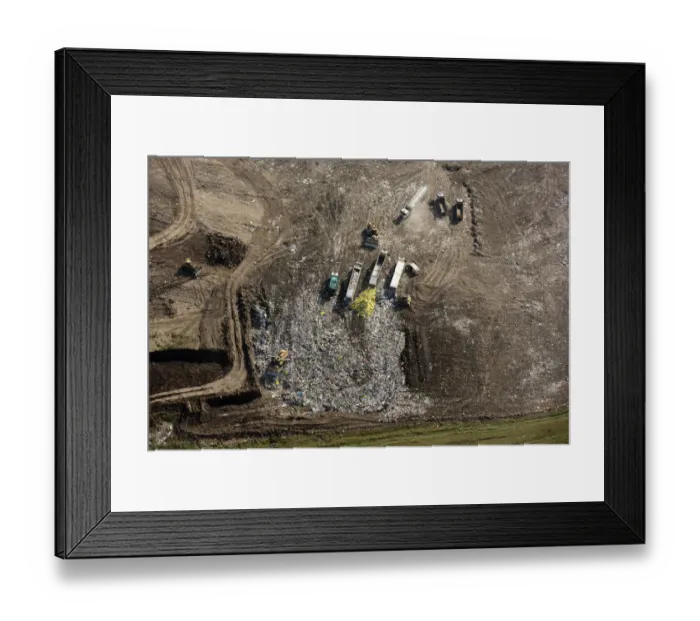 Framed Print : Landfill 33962_005