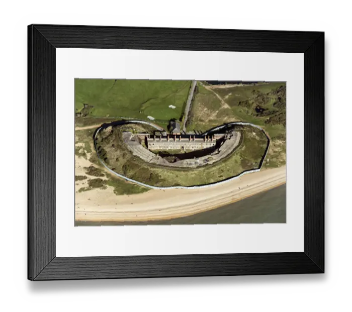 Framed Print : Fort Gilkicker 33939_006 Framed Print : Fort Gilkicker 33939_006