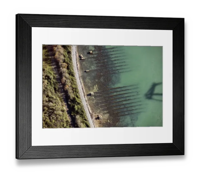 Framed Print : Horsea Island slipways 33943_006