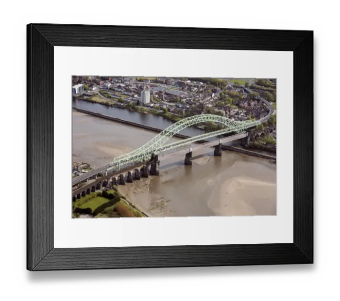 Framed Print : Runcorn Gap 35025_041