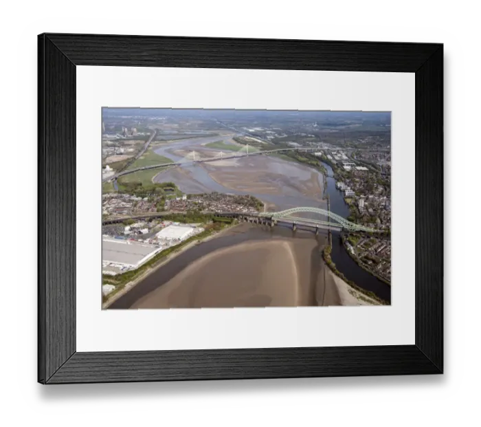 Framed Print : Runcorn Gap 35025_043 Framed Print : Runcorn Gap 35025_043