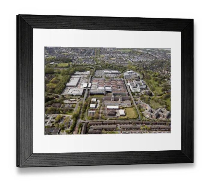 Framed Print : Runcorn Shopping City 35024_005