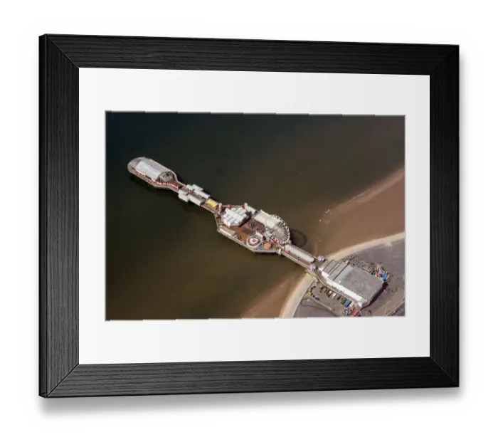 Framed Print : Blackpool Central Pier 35034_034 Framed Print : Blackpool Central Pier 35034_034