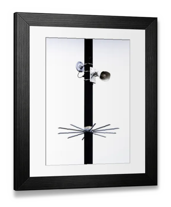 Framed Print : Public address system DP262273