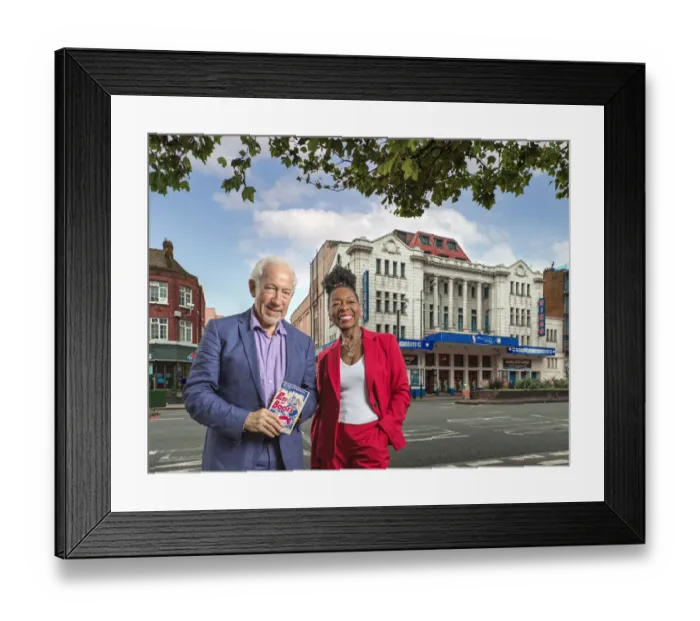 Framed Print : Patrons of the Theatre DP289511
