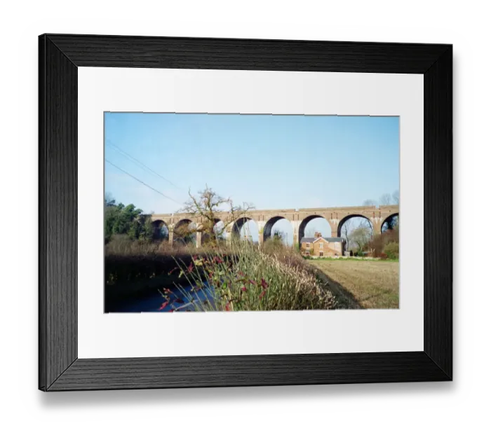 Framed Print : Hurstbourne Viaduct EHC01_314_73_04