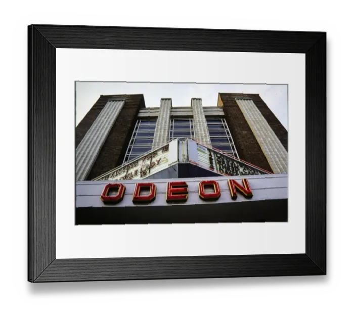 Framed Print : Odeon Exeter NWC01_01_1396