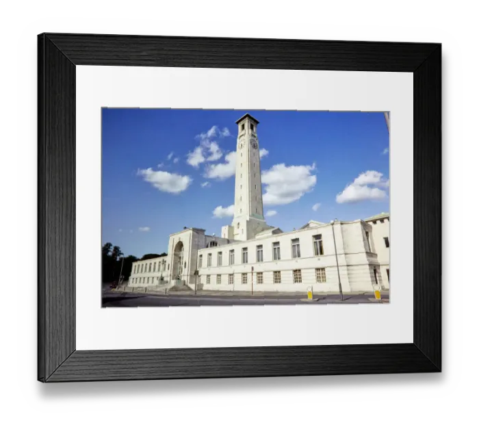 Framed Print : Southampton Civic Centre NWC01_01_1749 Framed Print : Southampton Civic Centre NWC01_01_1749