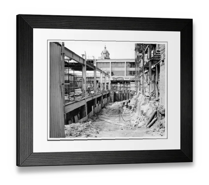 Framed Print : Extending Woolworths FWW01_01_0009_010