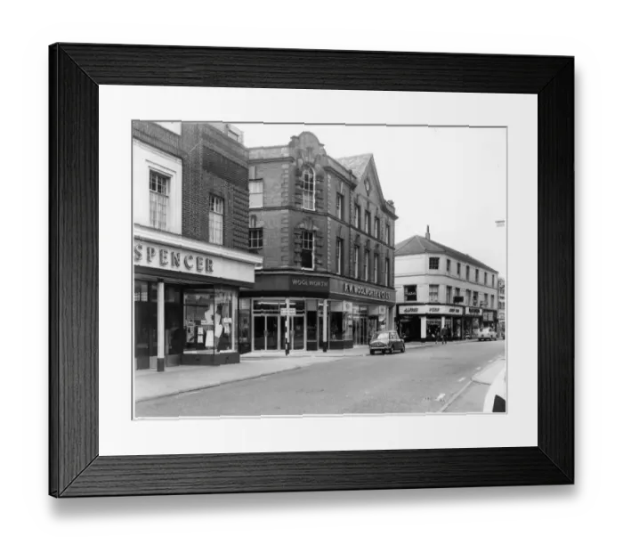 Framed Print : Kettering Woolworths FWW01_01_0221_04