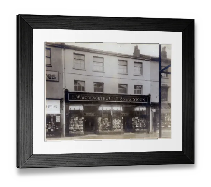Framed Print : Newport Woolworths FWW01_01_0303_001