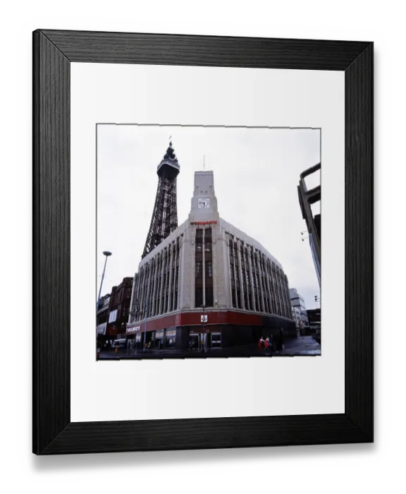 Framed Print : Woolworths in Blackpool MBC01_01_001