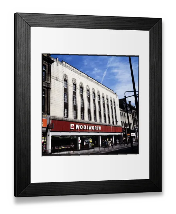Framed Print : Woolworths in Sunderland MBC01_01_016 Framed Print : Woolworths in Sunderland MBC01_01_016