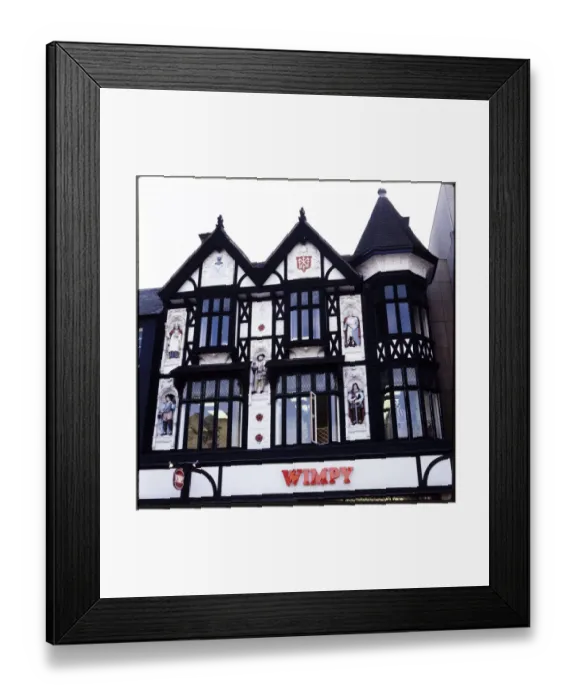 Framed Print : Cathedral Square Peterborough MBC01_02_008