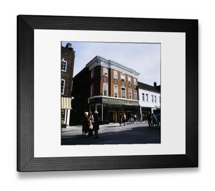 Framed Print : Marks and Spencer in Chichester MBC01_03_008