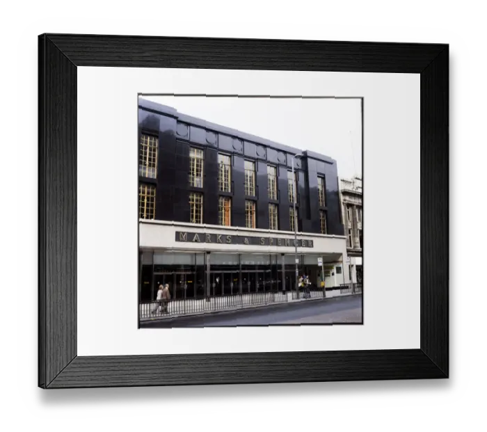 Framed Print : Marks and Spencer in Leeds MBC01_03_027 Framed Print : Marks and Spencer in Leeds MBC01_03_027