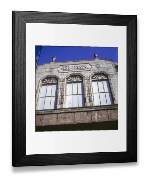 Framed Print : Burton signage MBC01_04_044 Framed Print : Burton signage MBC01_04_044