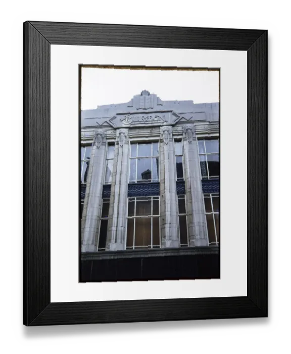 Framed Print : Burtons in Halifax MBC01_04_176
