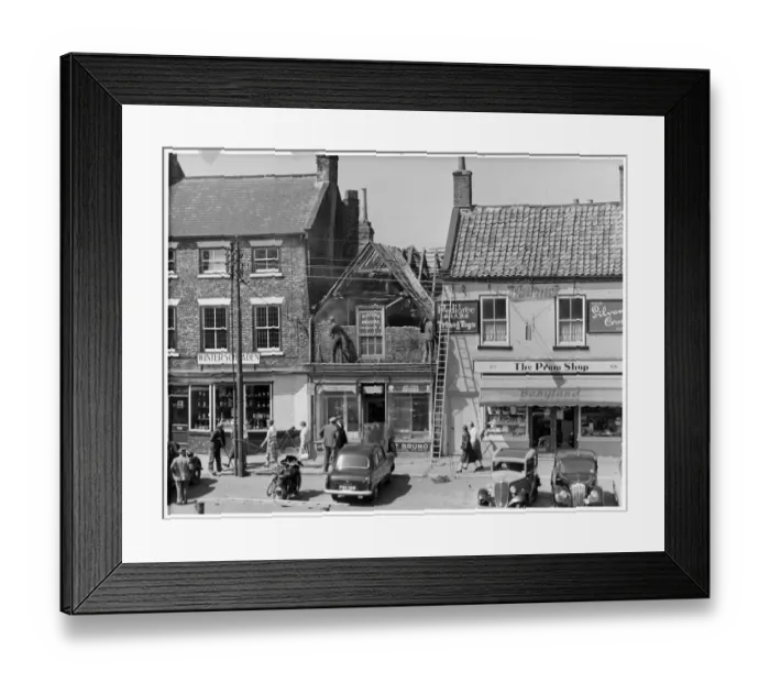 Framed Print : Rebuilding Lambeth OP35458