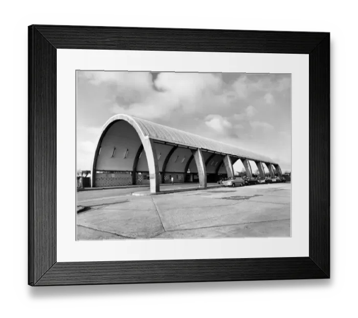 Framed Print : Bus station OP35847