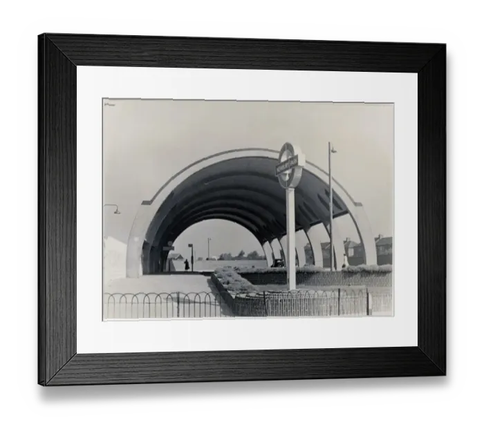 Framed Print : Bus station OP35846