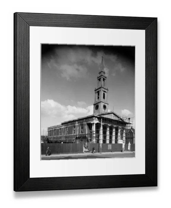 Framed Print : Northallerton demolition OP35848