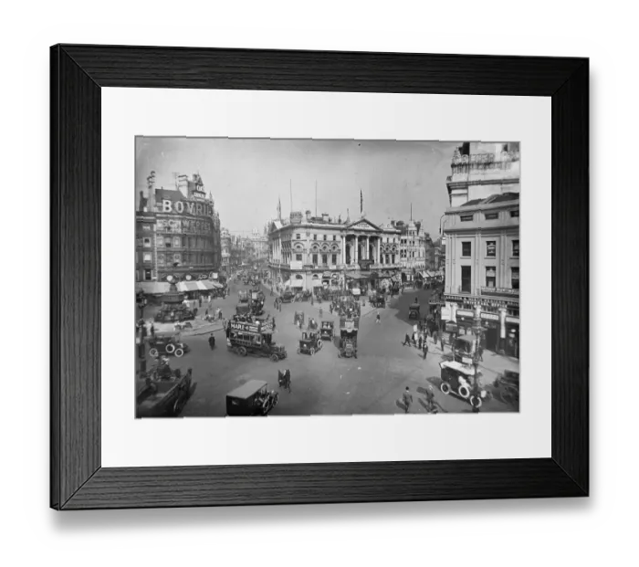 Framed Print : Piccadilly Circus WES01_01_09