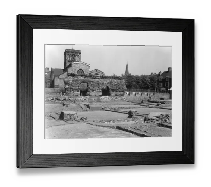 Framed Print : Jewry Wall P_A05318_001 Framed Print : Jewry Wall P_A05318_001