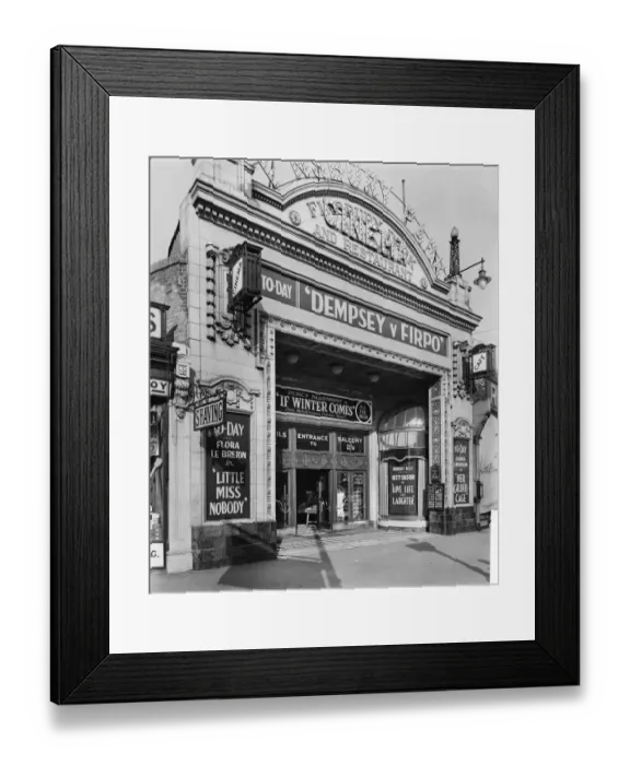 Framed Print : Finsbury Park Cinema BL26835