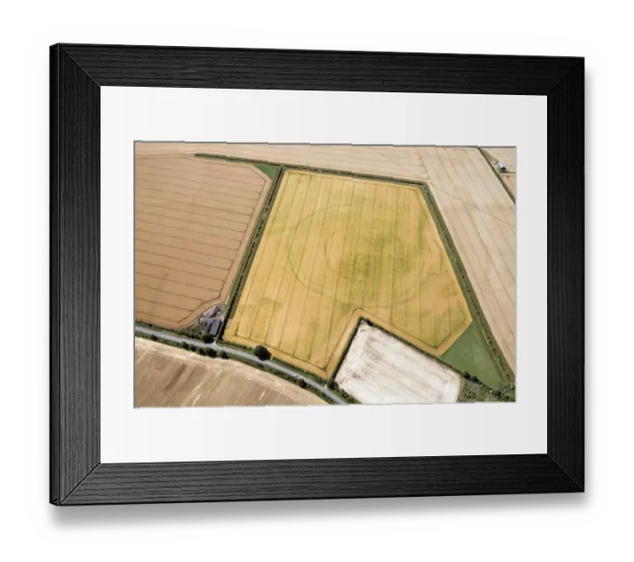Framed Print : Circular enclosure 33372_004