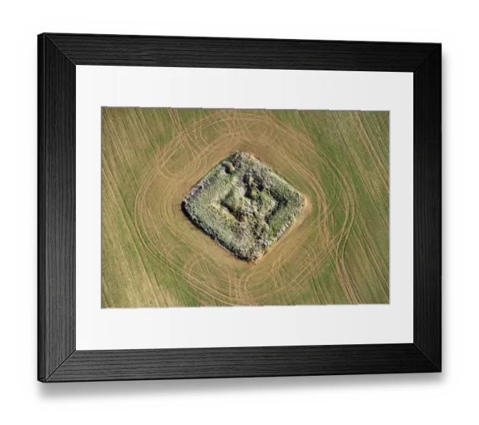 Framed Print : Nebsworth Hill emplacement 33427_037