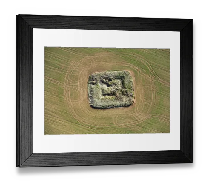 Framed Print : Nebsworth Hill emplacement 33427_036