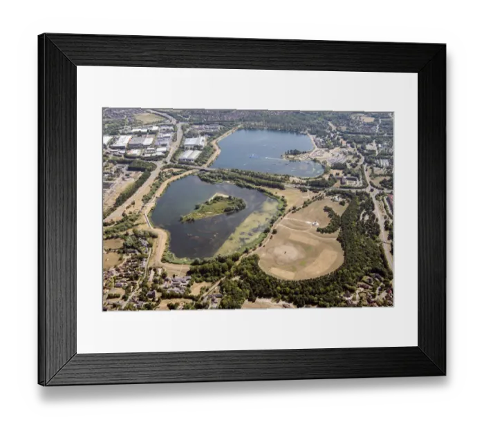 Framed Print : Willen Lake 33579_005