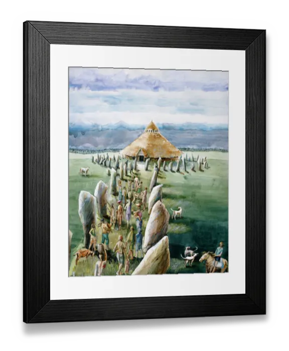 Framed Print : The Sanctuary, Avebury J880247
