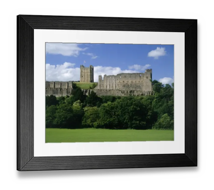 Framed Print : Richmond Castle K021654