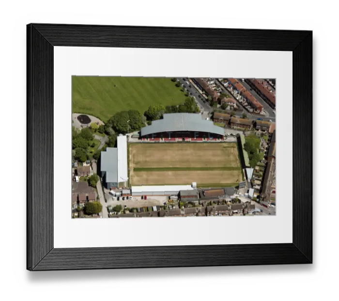 Framed Print : Highbury Stadium Fleetwood 35059_019