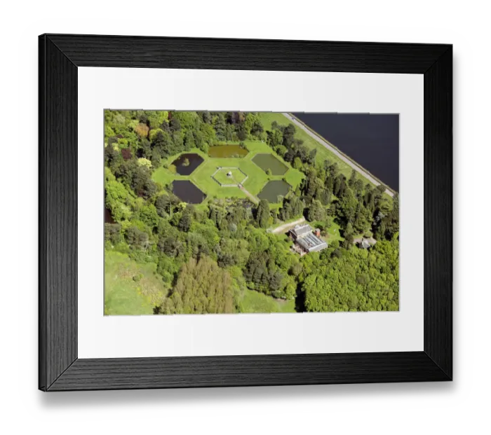 Framed Print : Swithland Reservoir Water Works 3499_053