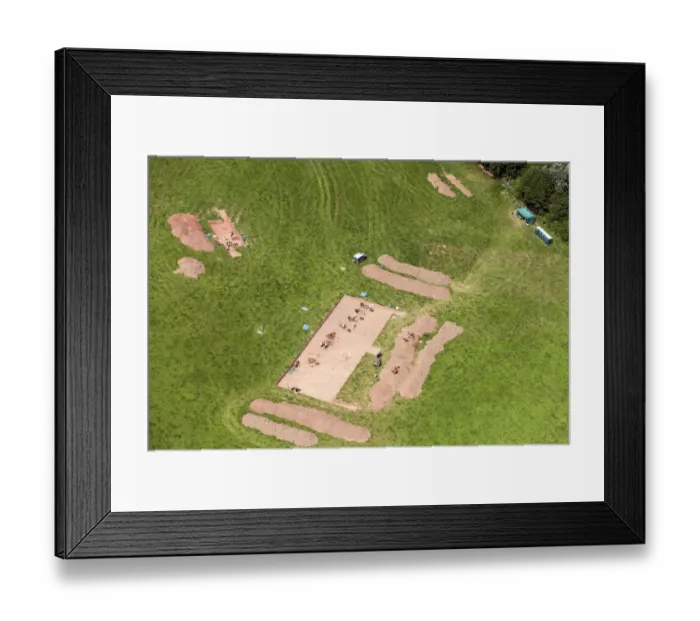 Framed Print : Dorstone Hill excavations 33675_020 Framed Print : Dorstone Hill excavations 33675_020