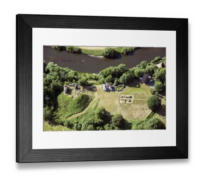 Framed Print : Clifford Castle 33678_013 Framed Print : Clifford Castle 33678_013