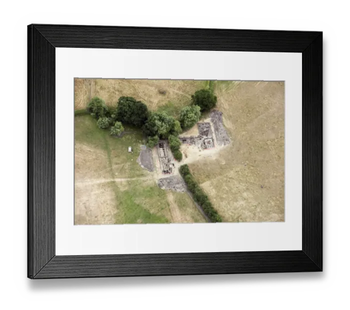 Framed Print : Silchester excavations 33723_036