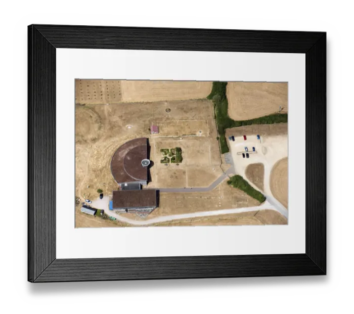 Framed Print : Brading Roman Villa 33727_014