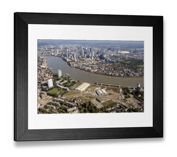 Framed Print : View from Deptford 35097_006