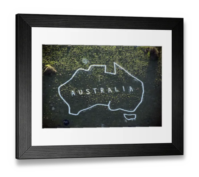 Framed Print : Australia 33792_034
