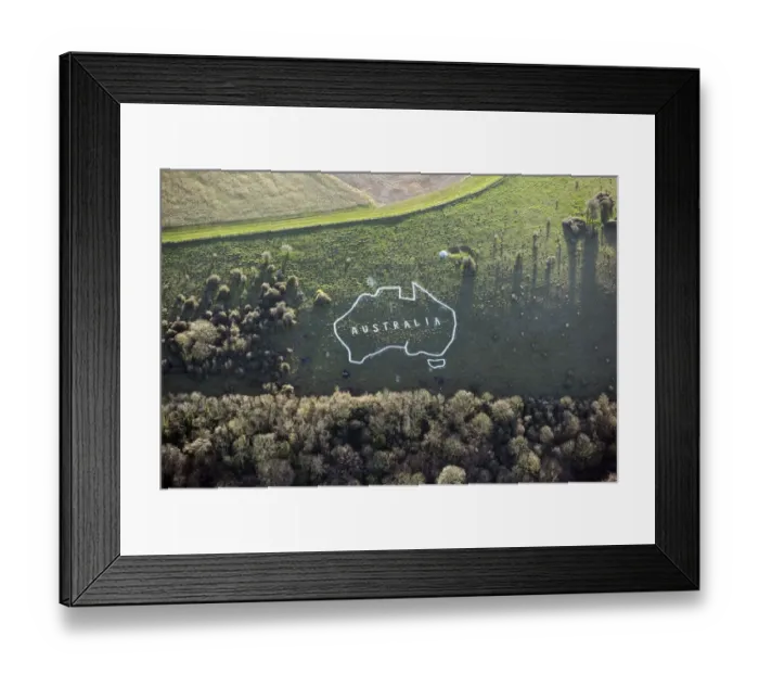 Framed Print : Australia 33792_042