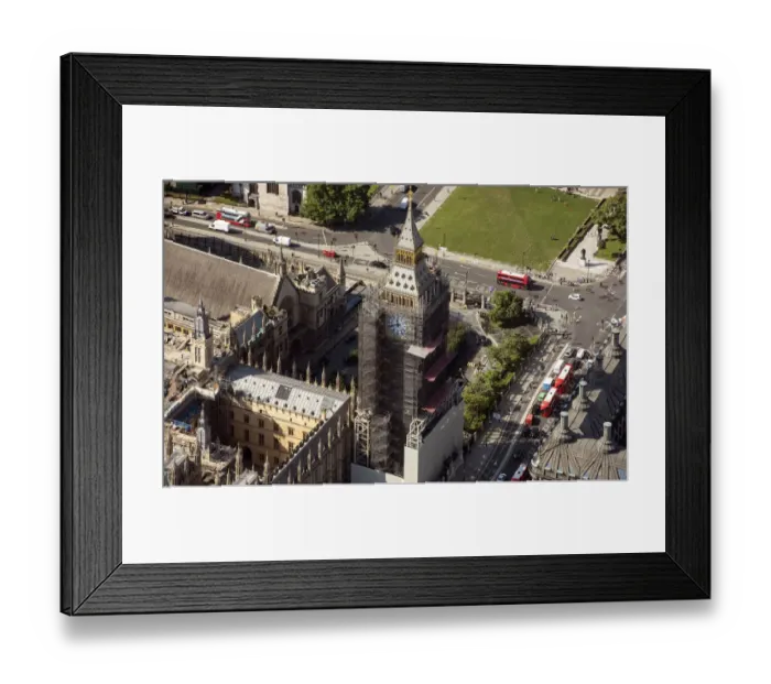 Framed Print : Renovating Big Ben 35101_033