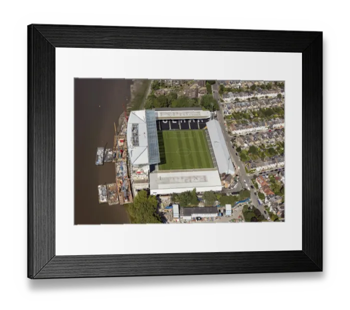 Framed Print : Craven Cottage 35105_042 Framed Print : Craven Cottage 35105_042
